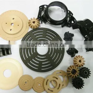 PEEK, PES, PPS, LCP, HDPE, Grilamid Injection Parts or Machined Parts thumbnail-1