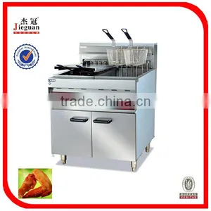 High Performance Electric 2-tank Fryer(4-Basket)(Freestanding Type) With Timer thumbnail-1