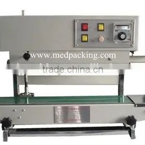 Best-seller Plastic Film Sealing Machine+Vertical Sealing+Date Printing+Seal Belt thumbnail-1