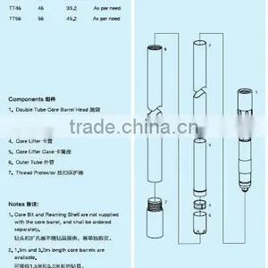 TT Series Double Tube Core Barrel/drilling Tools thumbnail-1
