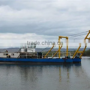 New Hydraulic Suction Cutter Dredger/River Sand Cleaning Machine/Sand Dredge Boat for Sale thumbnail-3