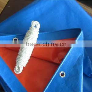 Waterproof Fireproof PVC Tarpaulin Tent Fabric Polyethylene Tarp Roll thumbnail-5