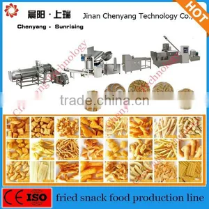Crisp Cereal Fried Corn Flakes Machine With Double Screws thumbnail-1