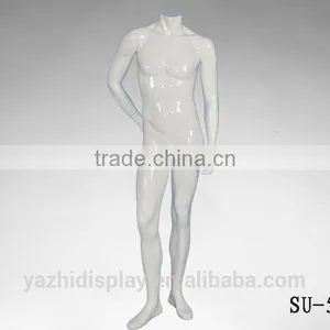 China Factory Fashion Fiberglass Male Mannequins Without Head thumbnail-1
