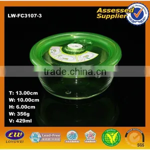 600ml Round Shape Airtight Food Container With Plastic Lids thumbnail-1