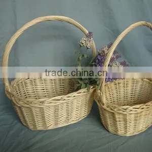 Wicker Cane Makes up Receive Large Popular Wholesale Wicker Gift Baskets thumbnail-3