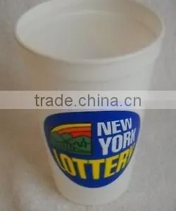 Custom IML Plastic Double Wall Coffee Mug Cup thumbnail-1