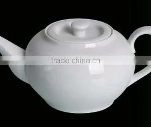 White Ceramic Tea Pot Restaurant Tea Pots thumbnail-3
