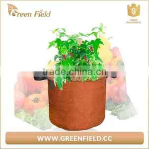 Non Woven Felt Fabric Grow Bags With Handle thumbnail-3