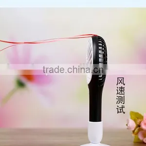 Creative USB Charge Handheld Air Fan, Mini Desktop Water Drop Fan For Student thumbnail-3