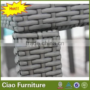 Hotel Outdoor Rattan Furniture Dining Table and Chairs Set thumbnail-5