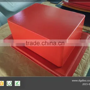 Vacuum Forming Red ABS Plastic Water Tank thumbnail-1