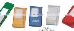 Plastic Notepad With Window and Ball Pen thumbnail-1