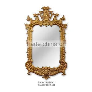 Antique Louis Style Decorative Wall Mirror for Living Room thumbnail-3