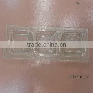 Hot Melt Temper Salad Glass Plate thumbnail-1