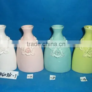 Porcelain Vases With Flower thumbnail-1
