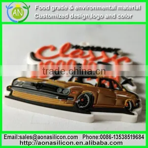 Custom Pvc 3D Rubber Name Keychain thumbnail-3