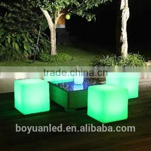 Led Remote Control Luminous Waterproof Rechargeable Mobile Pub Chair thumbnail-3
