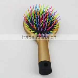 RAINBOW VOLUME BRUSH ANTI-STATIC MAGIC DETANGLING HAIR BRUSH COMB thumbnail-1