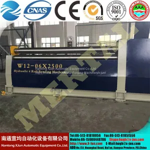 Promotional CNC Machine Plate Rolls Ce Approved CNC Plate Rolling Machine Mclw12xnc-3*1000 thumbnail-3
