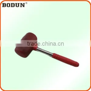 H3005 Steel Handle Rubber Mallet Hammer thumbnail-1