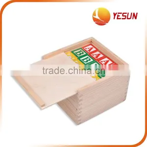 Competitive Price 48 Pcs of Wooden Alphabet Blocks thumbnail-1