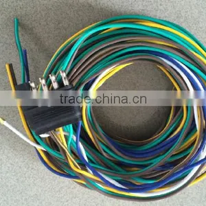 S30073 5-Way Flat Trailer Connector Wishbone Harness thumbnail-1