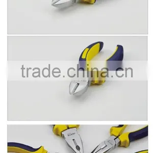2015 Forged Pearl Nickel Steel Polishing Diagonal Nose Pliers 8" thumbnail-5