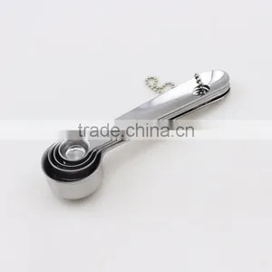 4pcs Stainless Steel Cooking Tool Measuring Spoon Set thumbnail-4