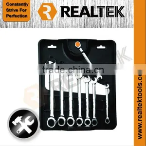 8 Pcs Gear Wrench Set thumbnail-1