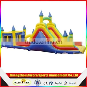Colorful Inflatable Bouncer Castle With Slide/inflatable Pirate Bounce House for Kids thumbnail-1