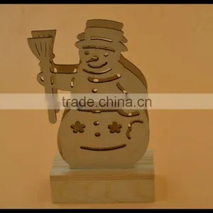 2015 Home Decor Natural Wooden Christmas Decorations thumbnail-1