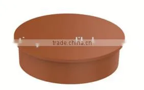 HIGH QUANLITY PLUG OF PVC GB STANDARD EXPANDING FITTINGS FOR DRAINAGE WITH GASKET thumbnail-1