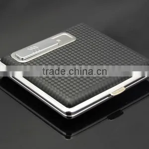 Multicolor Metal Cigar Tin Box With Electronic Lighter thumbnail-2
