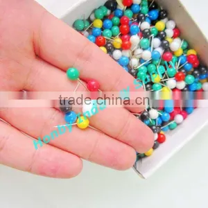 Assorted Color Round Head Map Pins Ball Head Push Pins thumbnail-6