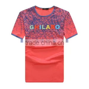Colorful Simple Design Men Solid t Shirt thumbnail-1