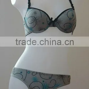 2014 Sexy Light up Bra and Panties/B Cup Cotton Bra Set thumbnail-1