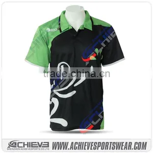 Wholesale Slim Fit Polo Shirt, Sports Bowling Polo Shirts thumbnail-3