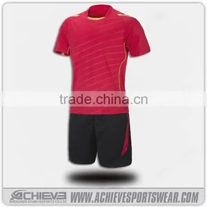 2015 New Sublimation Printing Soccer Uniform Custom Made Football Jerseys thumbnail-2
