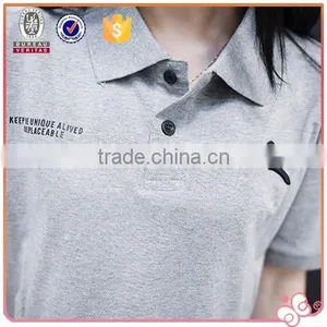 2016 Bulk Top Quanlity Cute Couple Shirt Design Polo t Shirt thumbnail-2