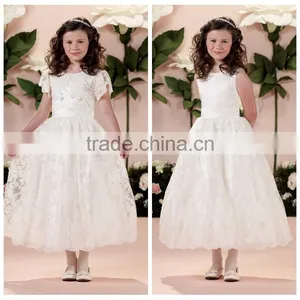 Fairy Designs Lace Ankle Length Baby Girl Party Dress thumbnail-1