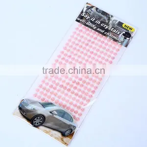 Mix Colorful Hot Fix Pearl And Acrylic Rhinestone Sticker, Crystal Sticker Use For Calculating Machine thumbnail-3