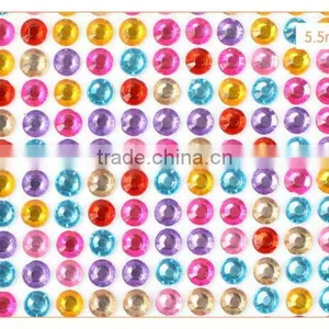 2017 Customized Crystal Diamond Acrylic Sticker Rhinestone Sticker thumbnail-2