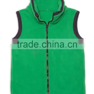 Sleeveless Sweatshirt With Full Zipper thumbnail-1