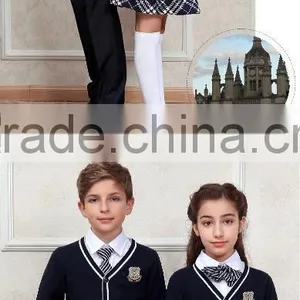 Noble Temperament Latest Design School Uniform Sweater Design thumbnail-4