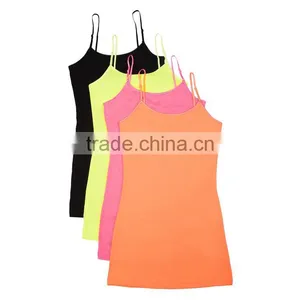 Fashion Designer Custom Women Wholesale Seamless Plain White Tank Top thumbnail-5