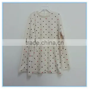 Children Gilrs Cotton Underwear Long Johns, High Quality Dot Kids Pajamas Clothes for Child thumbnail-3