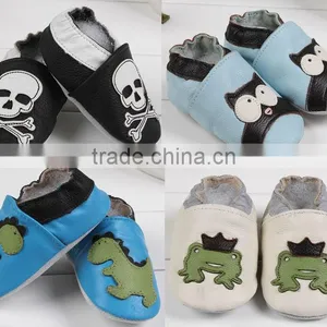2016 Lovely China Wholesale Leather Baby Shoe thumbnail-1