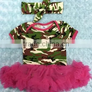 2015 New Baby Cotton Rompers With Tutu Dress Tutu Rompers Long Sleeve Girls Jumpsuits With Matched Headband Set thumbnail-2