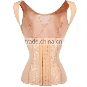 Walson Womens Cotton Slim Sexy Tapestry Brocade Vintage Corset thumbnail-2